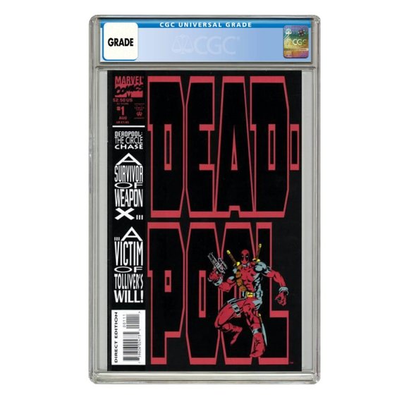 Deadpool #1 The Circle Chase Marvel Key Issue CGC 9.6 White Pages - Picture 1 of 1
